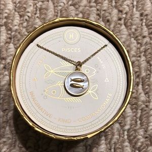 Brand new Pisces necklace